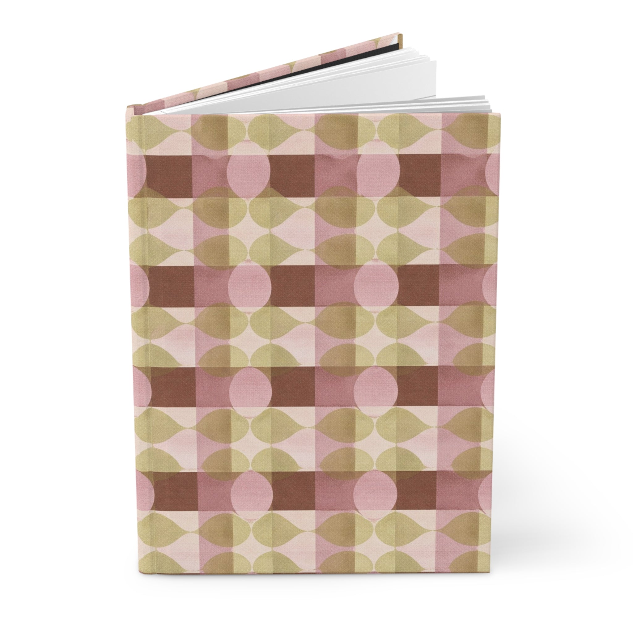 Mid-Century Geometric | Hardcover Journal (Lined)