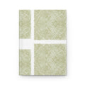 Green Abstract Hardcover Journal
