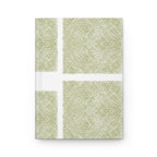 Green Abstract Hardcover Journal