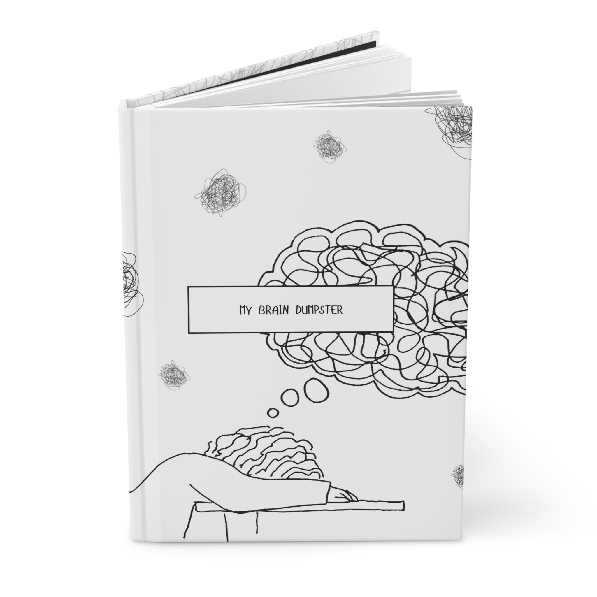 My Brain Dumpster | Hardcover Journal
