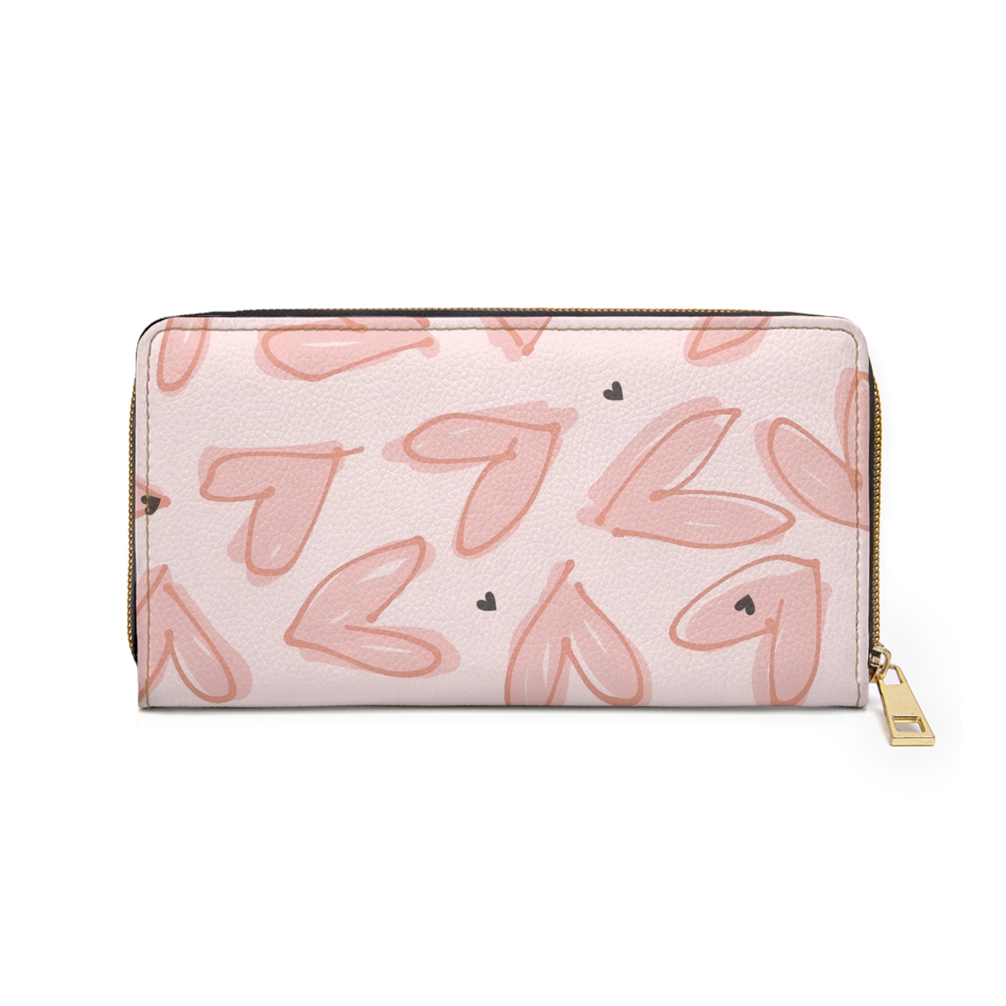 Heartsy Zipper Wallet