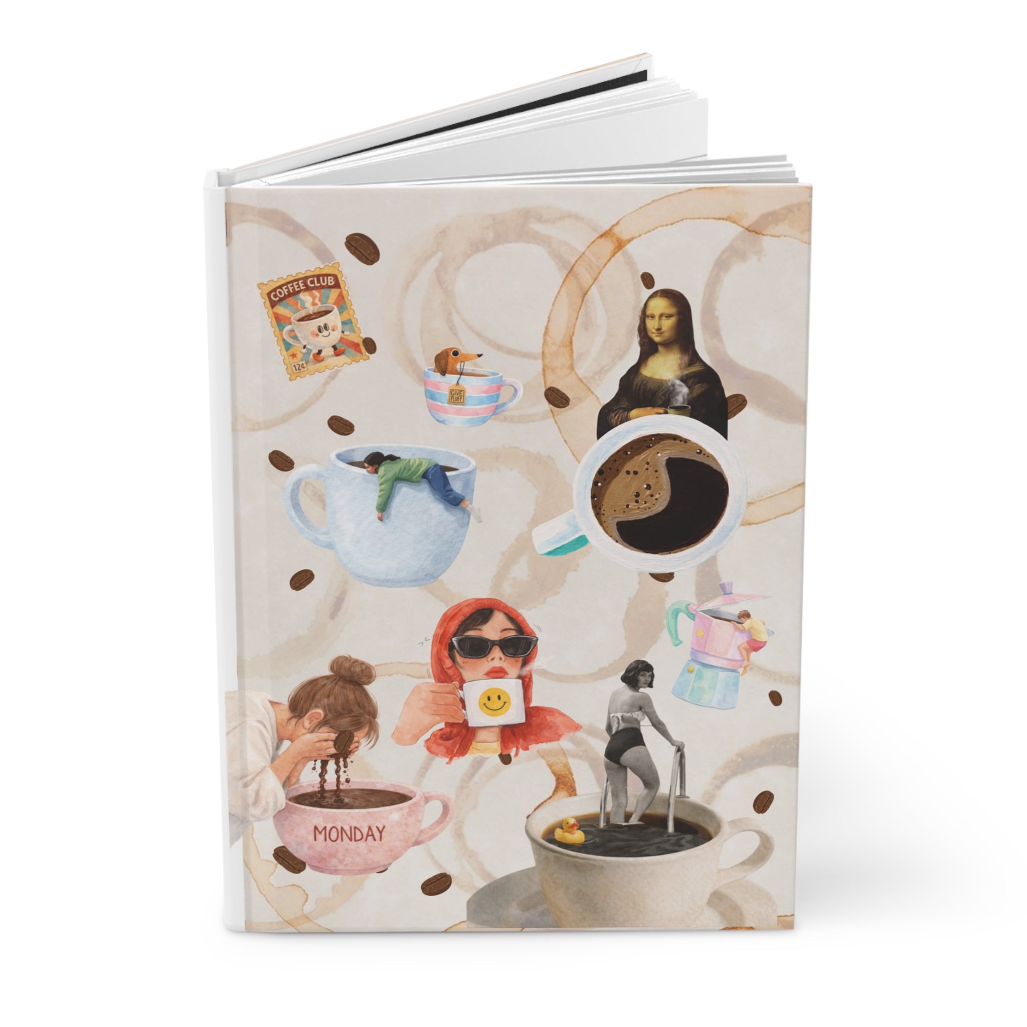 Coffee Hardcover Journal