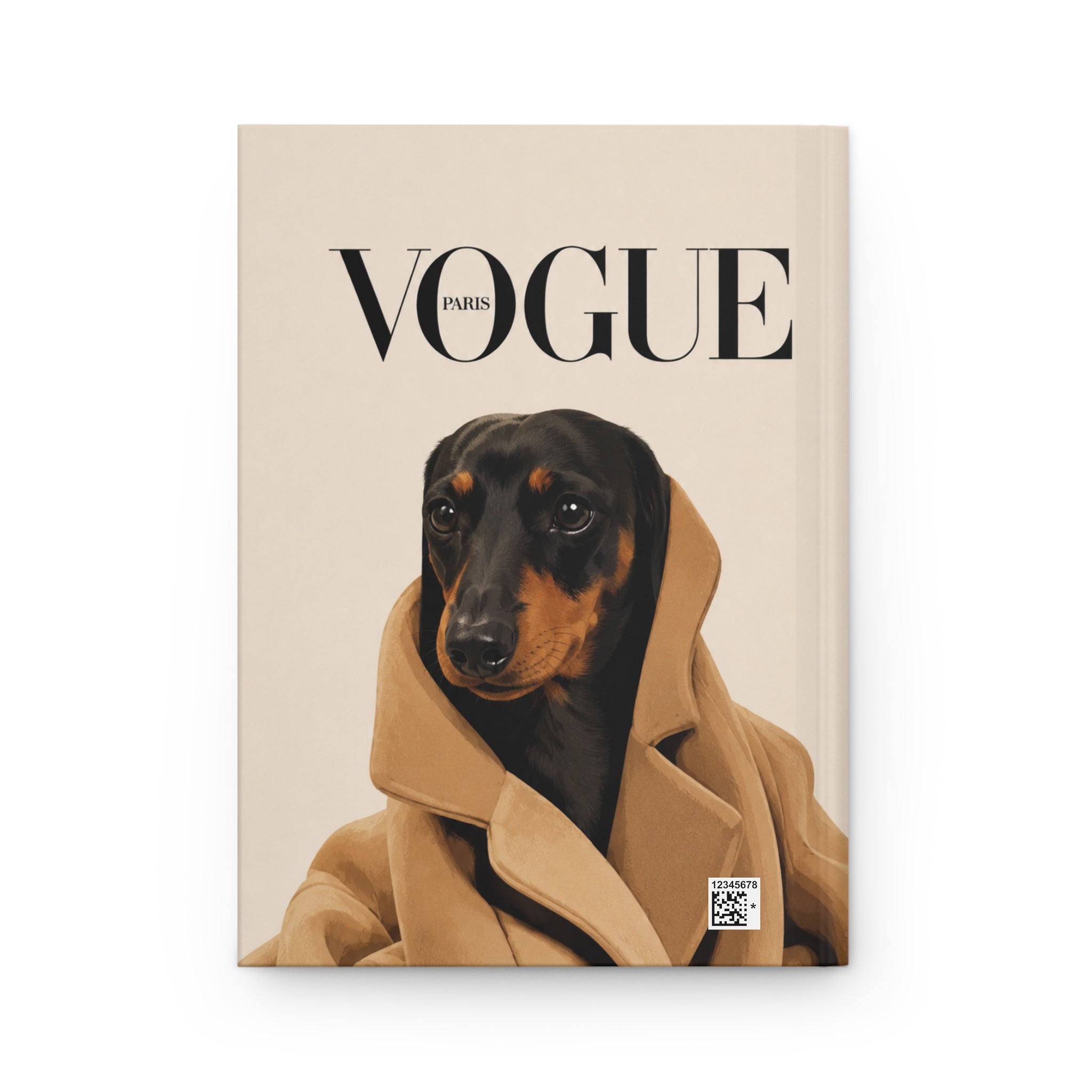 Pet Custom Hardcover Journal (Blank - 75 pages)