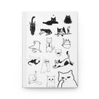 Catsy Hardcover Journal