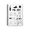 Catsy Spiral Notebook