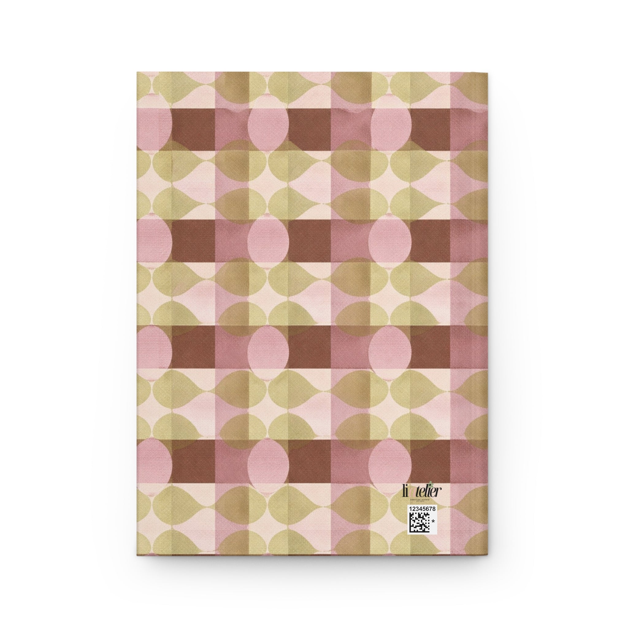 Mid-Century Geometric | Hardcover Journal (Lined)