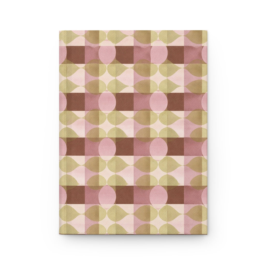 Mid-Century Geometric | Hardcover Journal (Lined)