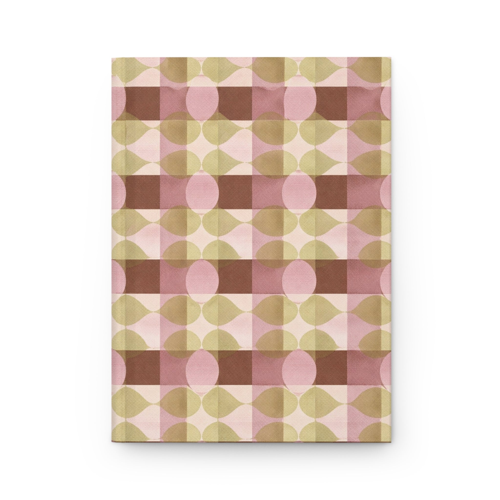Mid-Century Geometric | Hardcover Journal (Lined)