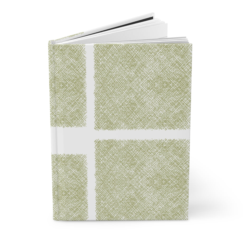 Green Abstract | Hardcover Journal